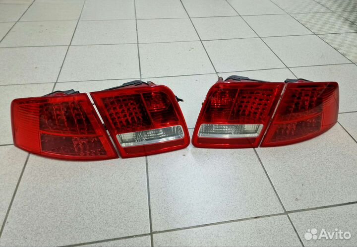 Комплект задних светодиодных фонарей на Audi A8 D3