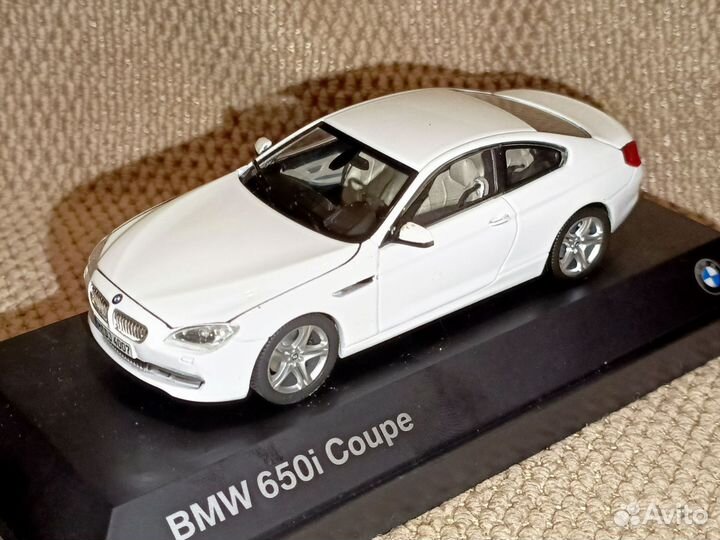 Модель автомобиля BMW 650i F13 1/43