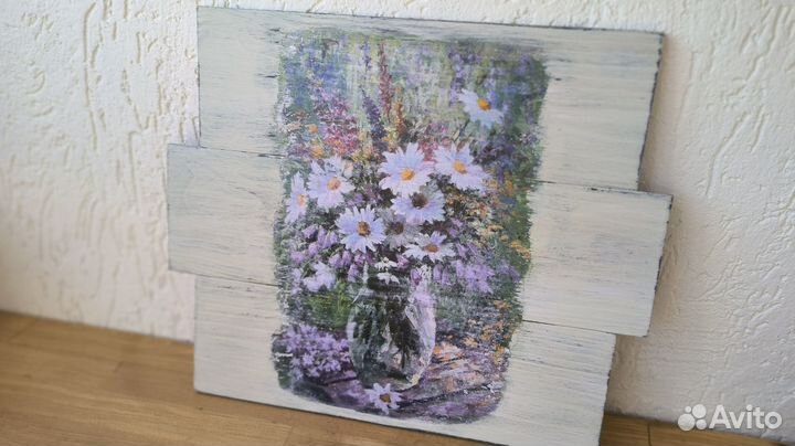 Настенное панно из дерева