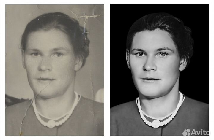 Ретушь фото на памятник