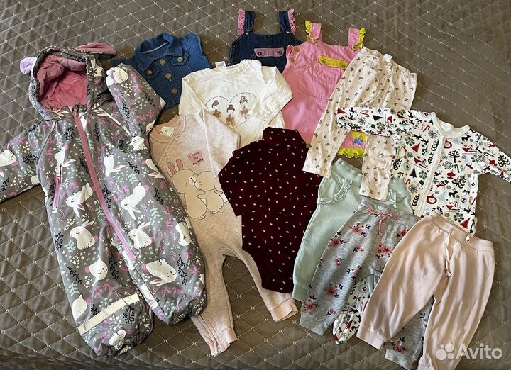 Вещи для девочки 80 р пакетом