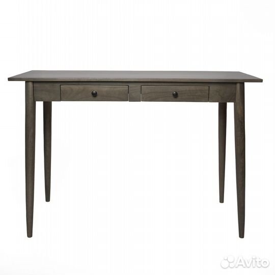 Консольный столик деревянный серый