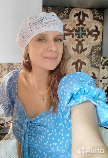 Продаю летние вязаные береты