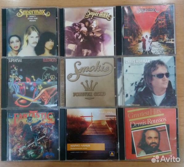 CD диски (не мр3)