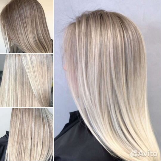 Сложное окрашивание волос