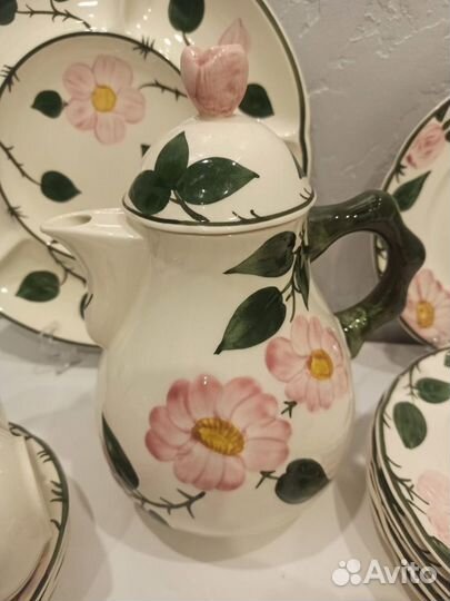 Villeroy&Boch Wild-Rose Чайный сервиз винтаж 20 пр