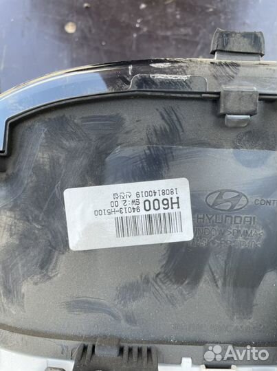 Панель приборов Hyundai Solaris 2 2017-2020