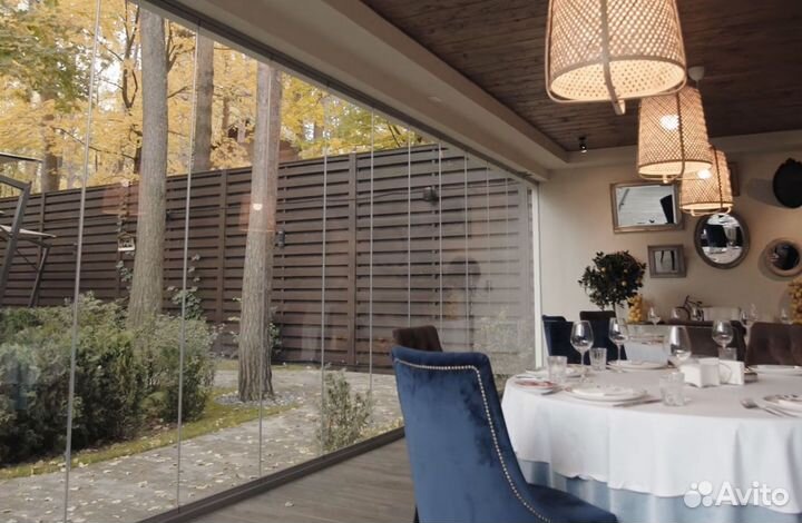 Безрамное остекление