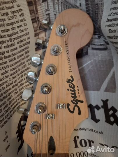 Электрогитара fender squier stratocaster