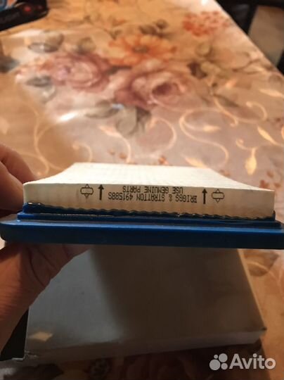 Воздушный фильтр на briggs&stratton