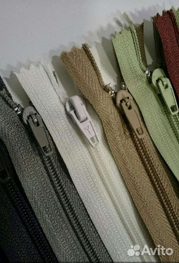 Молнии брючные 16, 18, 20см