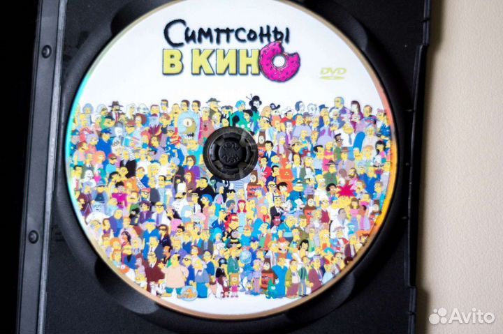 Симпсоны в кино DVD The Simpsons Movie