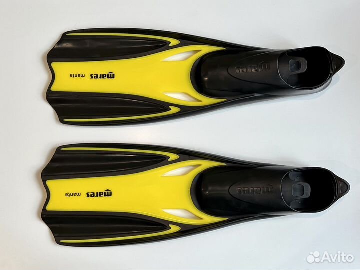 Ласты для снорклинга Mares Manta 44/45, желтые