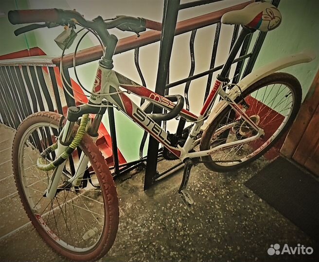 Женский велосипед stels miss +супер замок