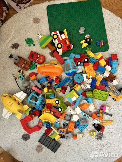 Lego duplo полный контейнер