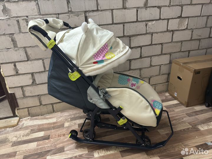 Коляска санки детские Nika kids