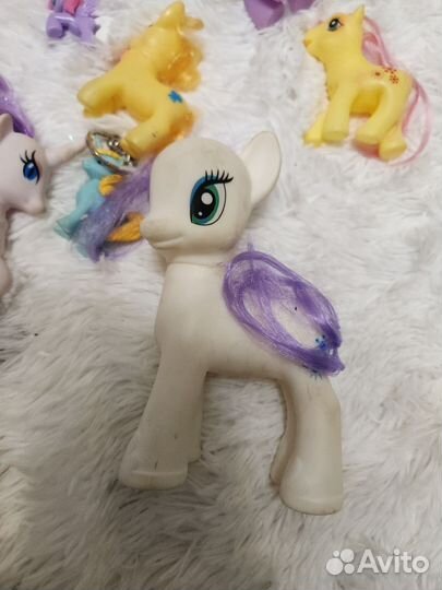 Игрушки пакетом для девочки пони