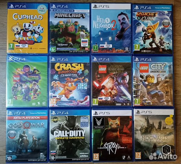 Игры на Sony ps4 ps5
