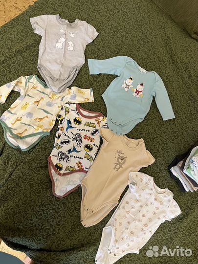 Пакет детских вещей для мальчика(0-6м)