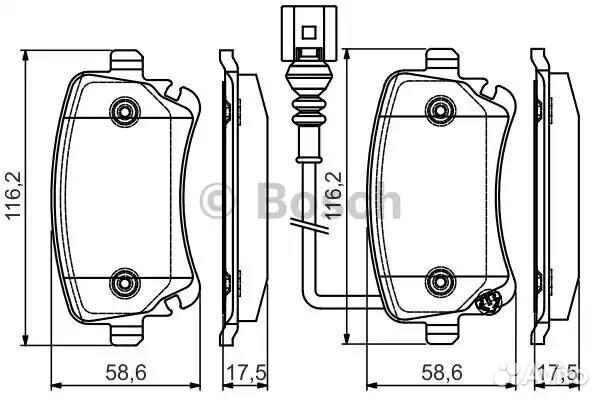 Колодки тормозные дисковые