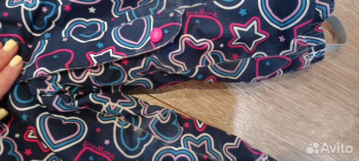 Зимний комбинезон для девочки