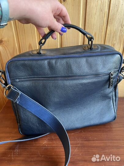 Сумка натуральная кожа мужская