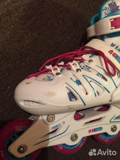 Роликовые коньки детские раздвижные