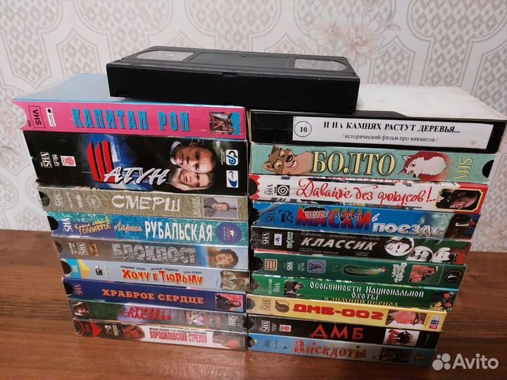 Кассеты для видеомагнитофона