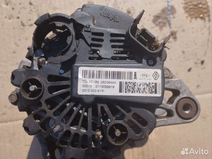 Генератор Renault Duster 1 4WD 2.0