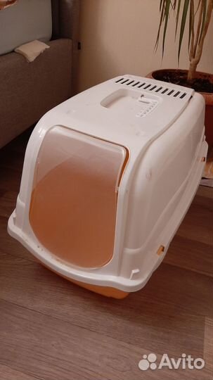 Дом туалет для кошки большой