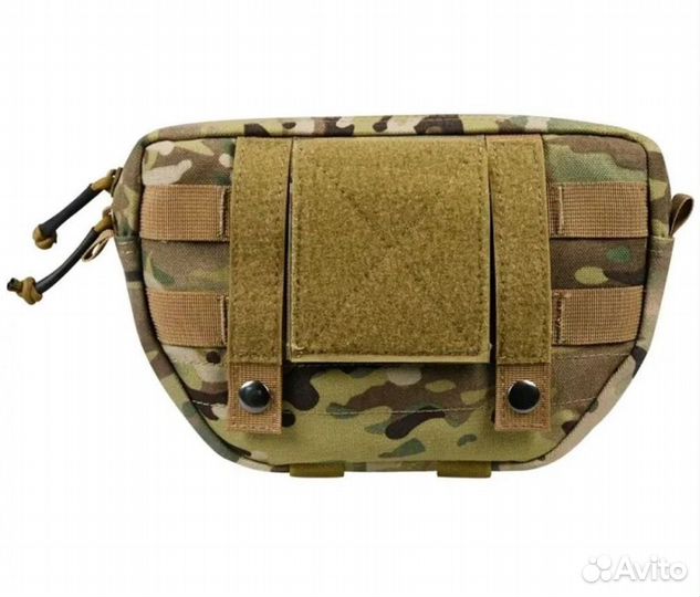 Подсумок тактический напашный (мультикам, олива)