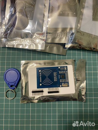 Rfid - модуль RC522, 13,56 мгц, 6 см, с биркой