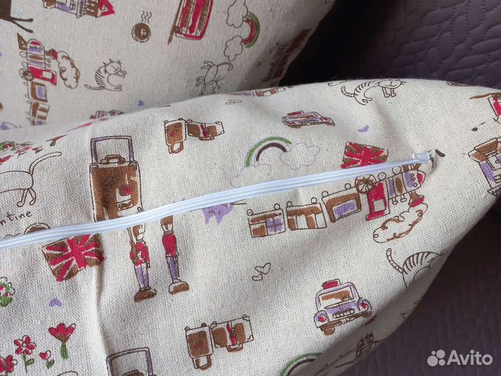 Детские подушки декоративные лен