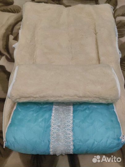 Детский спальник и Зимний меховой конверт