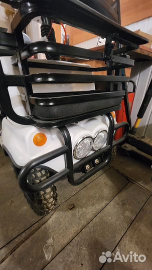 Электроскутер с крышей protrike новый