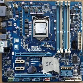 Материнская плата Gigabyte GA-Z68M-DH2 socket-1155