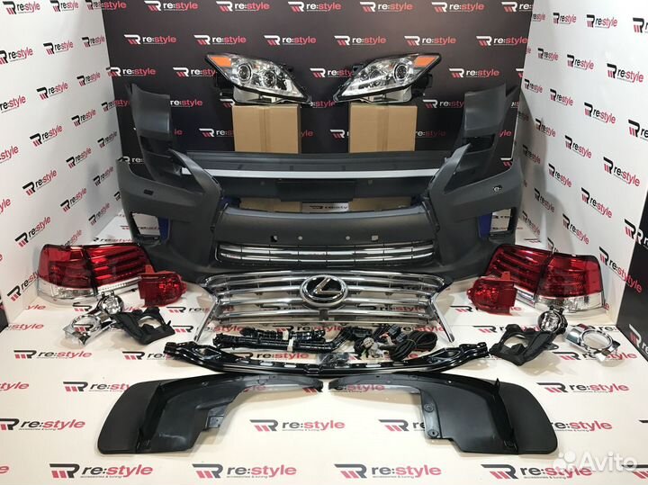 Рестайлинг Lexus LX570 в 2012-2015 Y2219