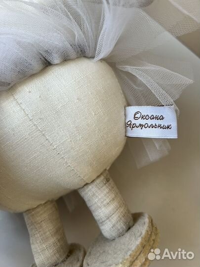 Авторская игрушка Оксаны Ярмольник ручная работа