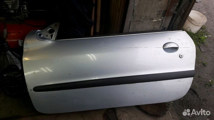 Дверь левая пежо 206сс