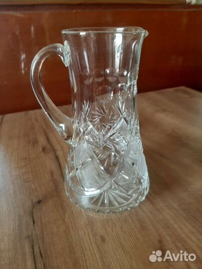 Кувшин хрустальный