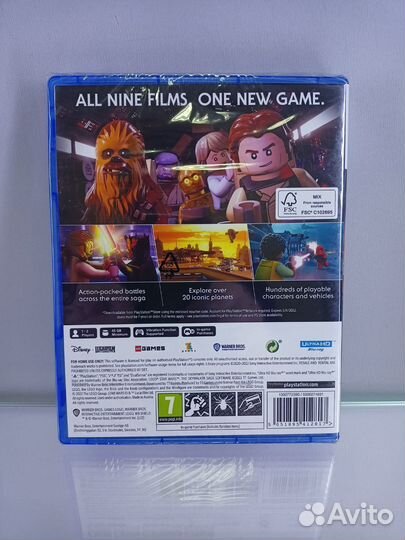 Lego Star Wars the skywalker saga ps5 рус. версия