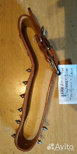 Ошейник с шипами для собак