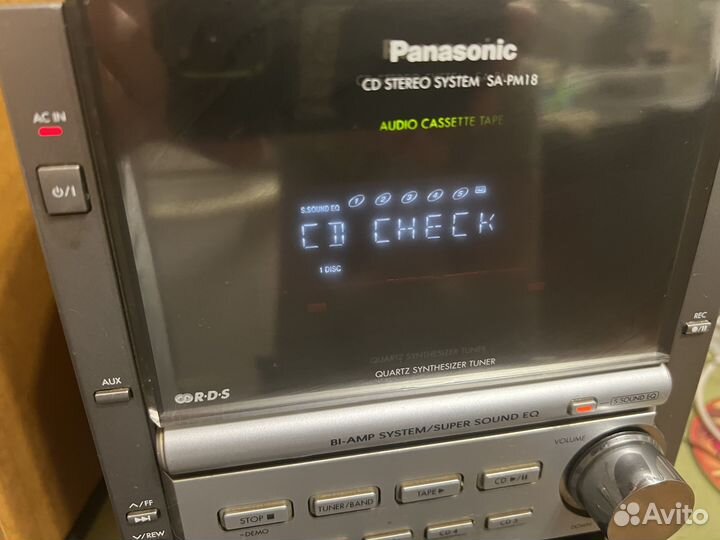 Музыкальный центр panasonic