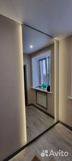 Зеркало с подсветкой ростовое во всю стену