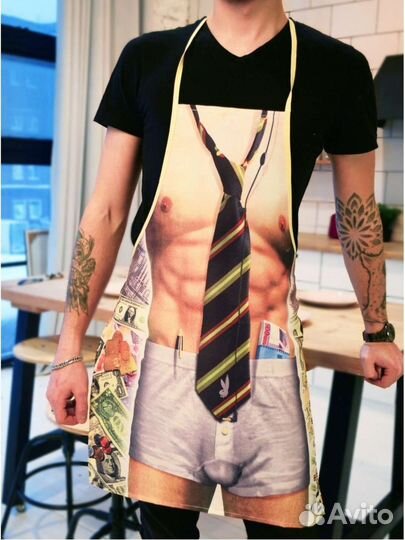 Фартук кухонный мужской новый