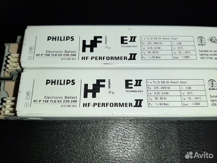 Новые эпра Philips HF-P 158 TL-D Е- ll 220-240