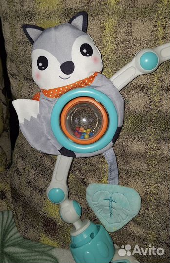 Дуга с игрушками/ развивающая дуга