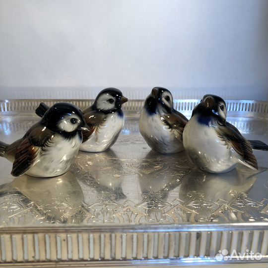 Четыре маленьких воробушка гебель