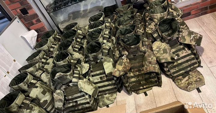 Бронежилет с плитами бр5