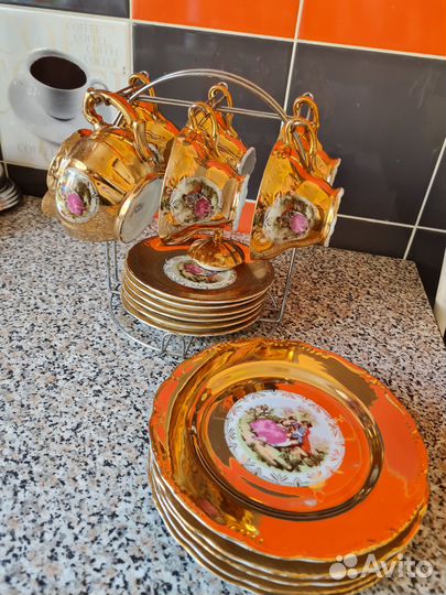 Японский чайный сервиз «Мадонна в золоте»